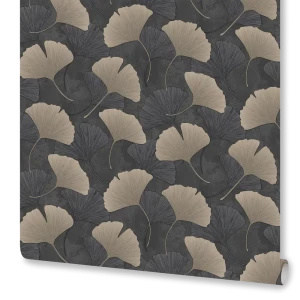 Обои флизелиновые Euro Decor Zen черные 1.06 м ED7100-22 83273620 STLM-2133449
