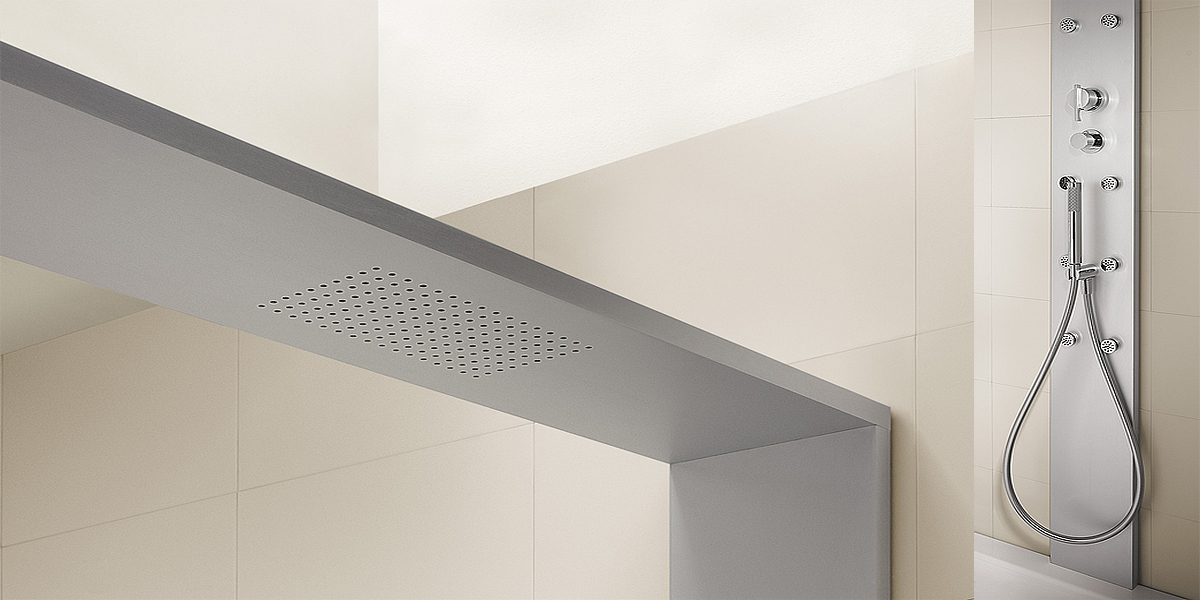 Душевая кабина пристенная THASOS 150x75 см HOESCH 9429404101401 - Вид №1