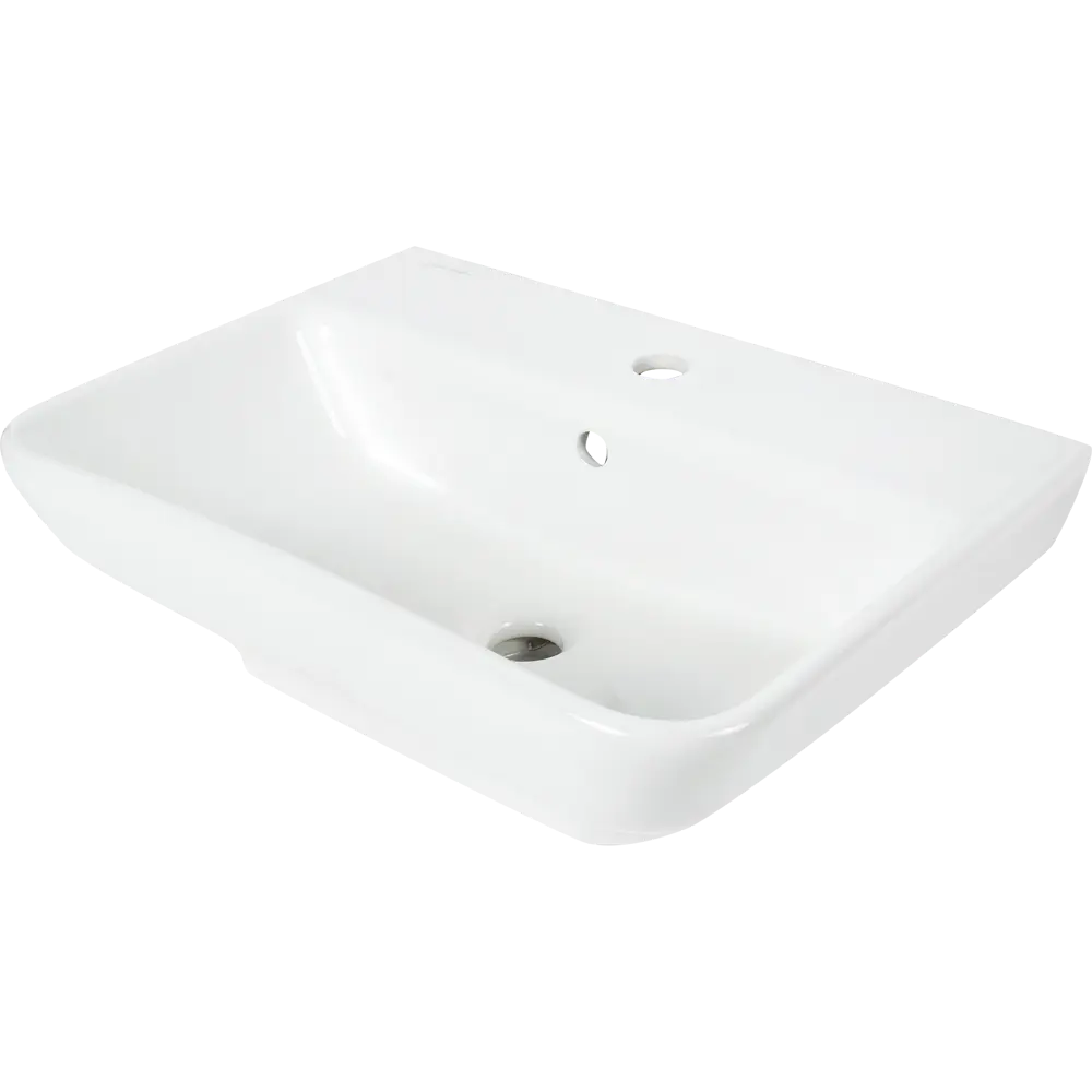 Раковина Jacob Delafon Struktura 55x40 см фарфор цвет белый 82068914 STLM-2210213 - Вид №1
