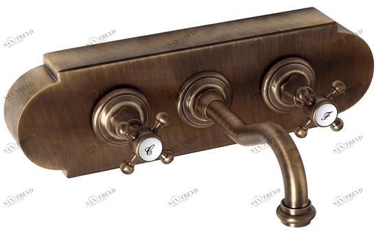 BLEU PROVENCE Смеситель для кухни настенный на 3 отверстия Rubinetti da cucina Rlc1015mbr