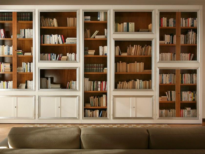 Morelato Модульный книжный шкаф вишня Maschera Art. fs3510177 - Вид №3