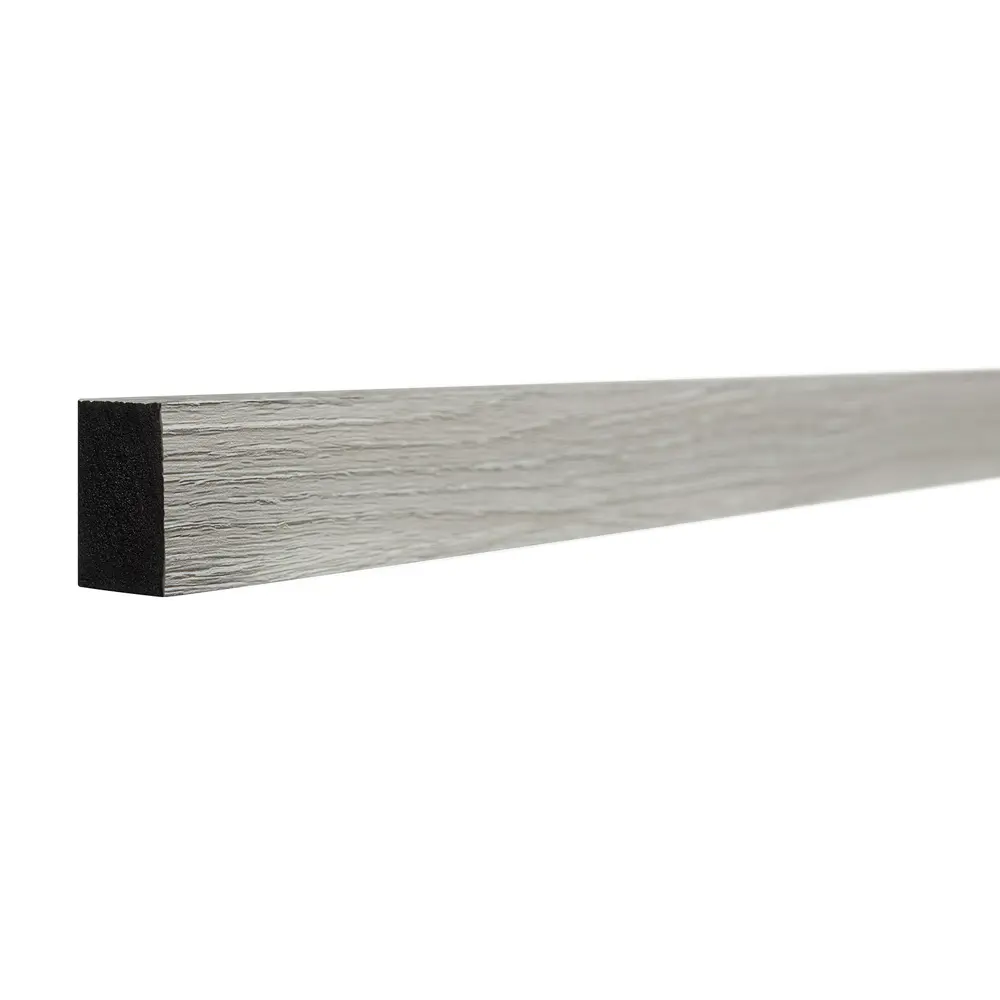 Рейка настенно-потолочная полистирол ударопрочный Decor-Dizayn 611-80 серый 20x30x3000 мм 85473621 STLM-2130731 
