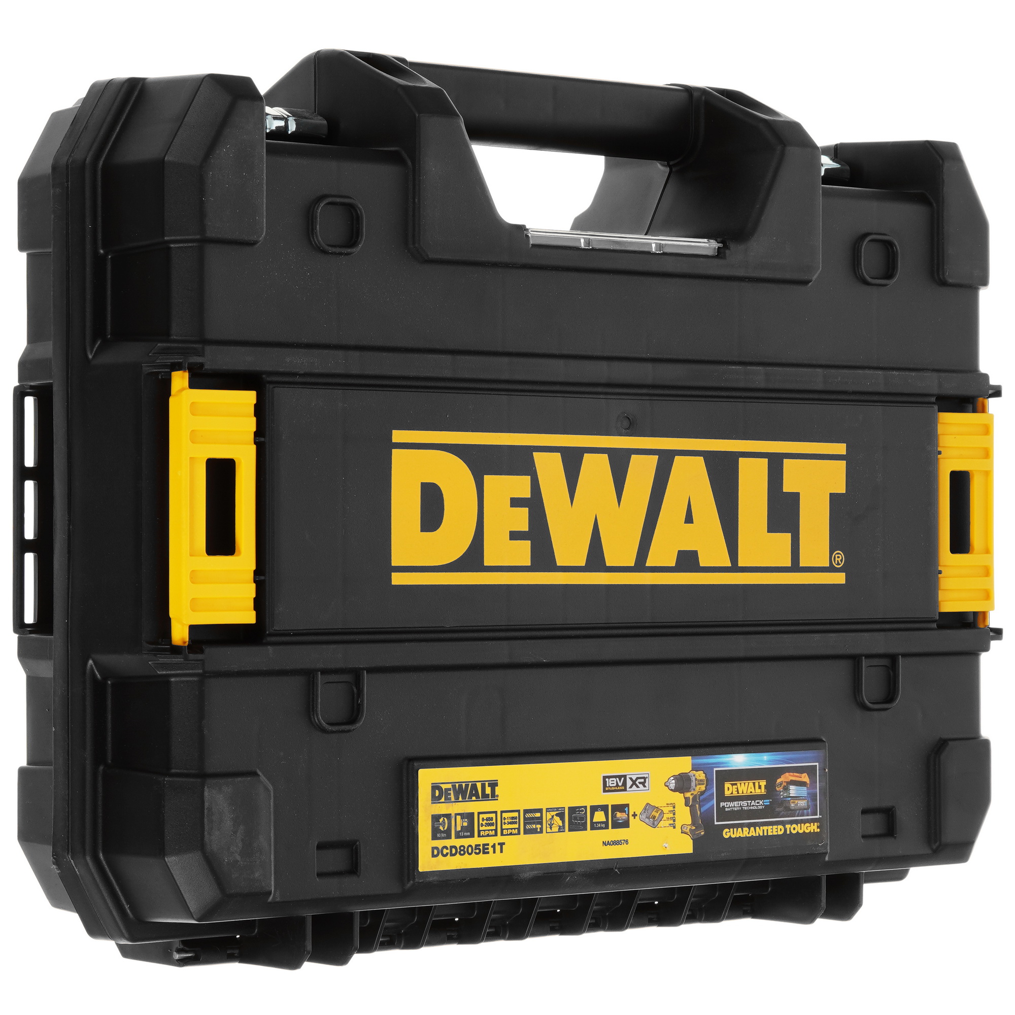 Дрель-шуруповерт DeWalt DCD805E1T XR FLEXVOLТ 18/54V 9014026 STDN-0039992 - Вид №10