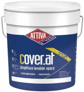 ATTIVA Матовая смываемая краска на водной основе Smalti e pitture