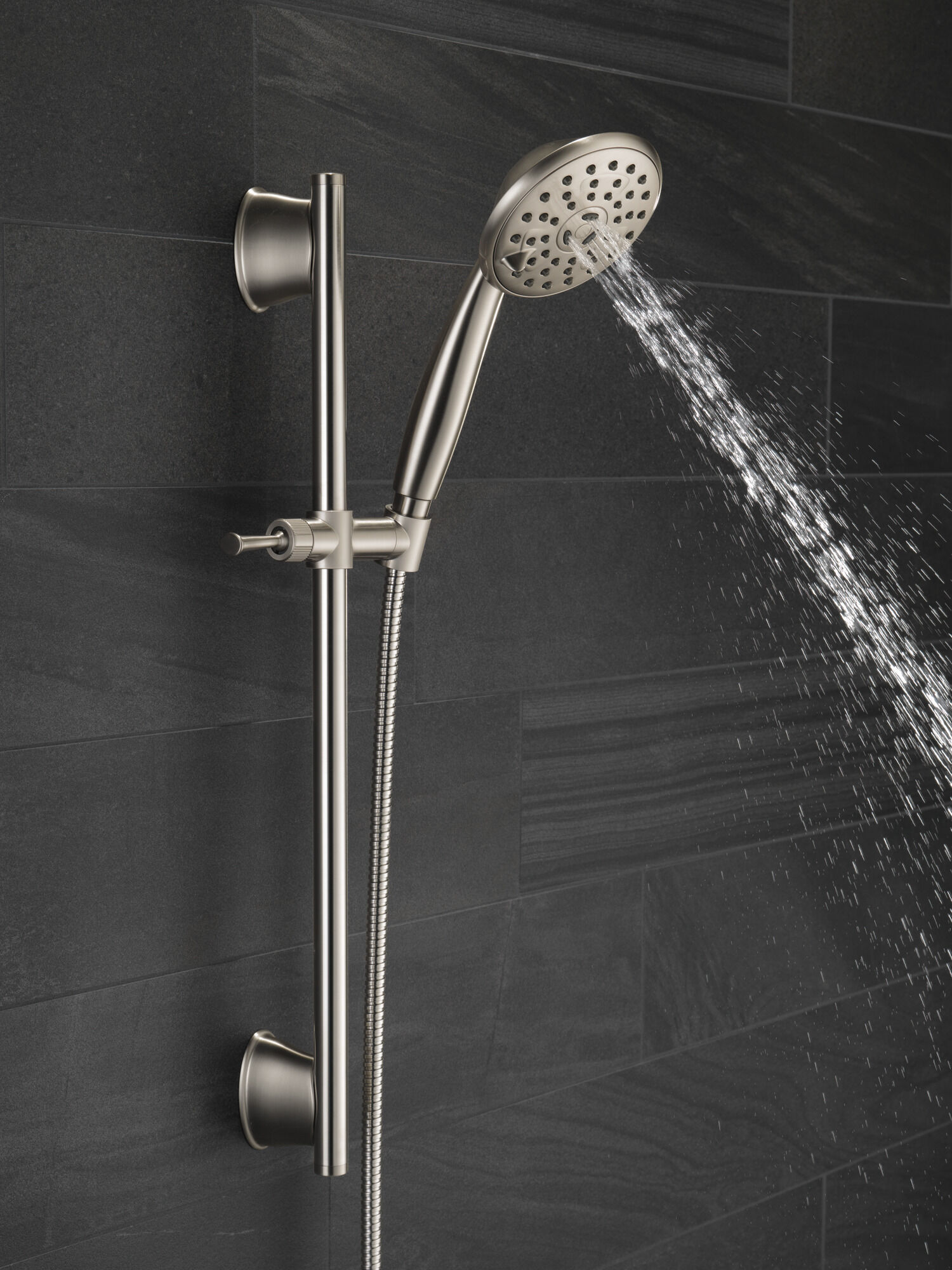 Ручной душ Porter 3 Setting Wall Bar Delta Faucet 75806SN - Вид №3