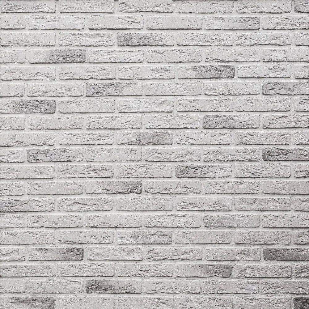 83646080 Камень искусственный Monte Alba Эллин Брик белый с серыми прокрасами 1.1м² STLM-0043111