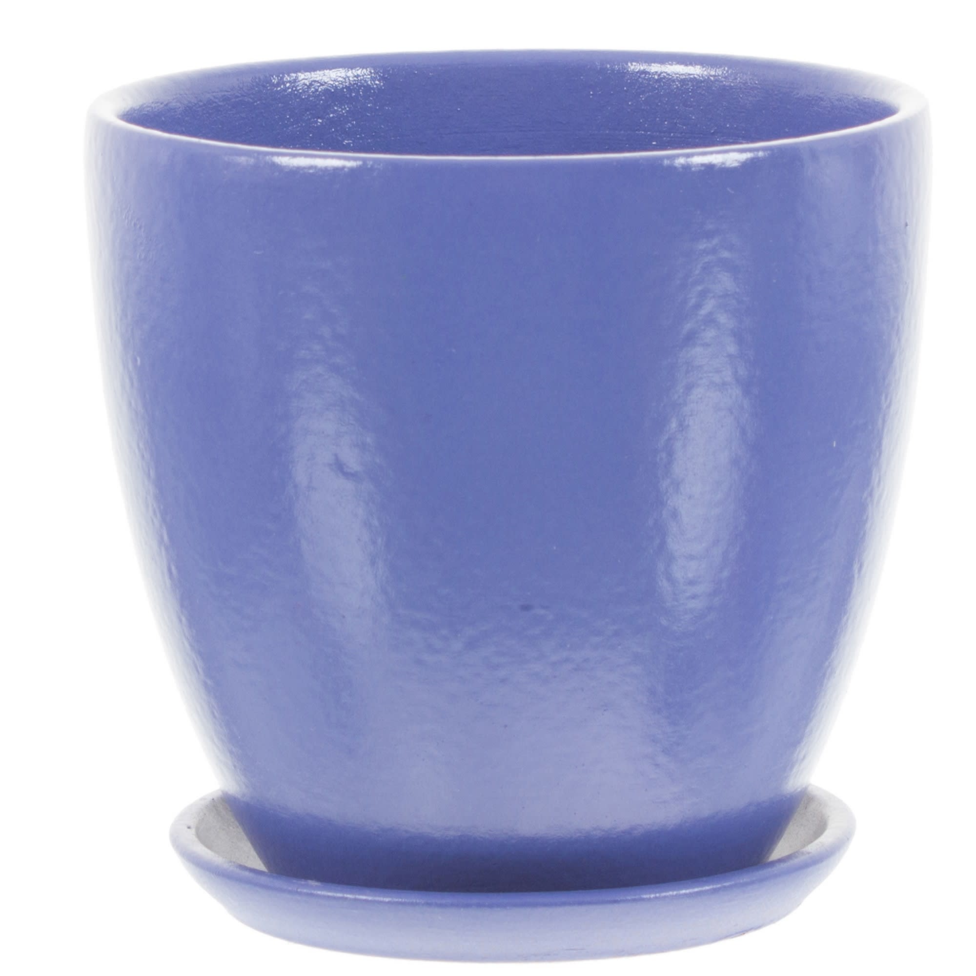 18875622 Горшок цветочный Колор Гейм ø12 h11 см v0.8 л керамика синий Santreyd 