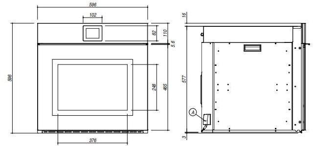 Barazza Встроенная духовка с сенсорным экраном Velvet exclusive 1fvebm - Вид №4