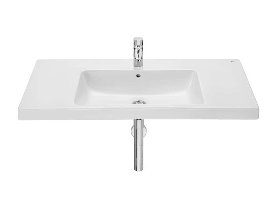 Фарфоровый подвесной прямоугольный умывальник Roca The Gap ARCH-00035408
