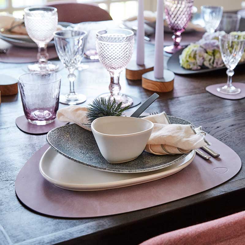 990011 NUPO lilac подстаканник фигурный 11x13 см, толщина 1,6 мм;LIND DNA  - Вид №2