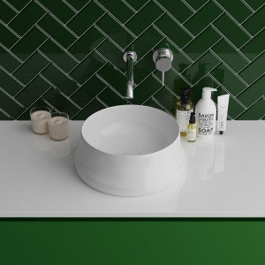 GR-3023 Накладная раковина на столешницу  прямоугольная Grossman