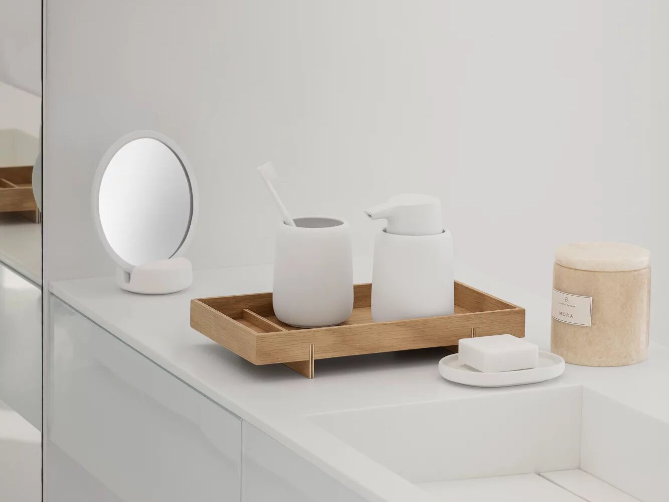 Керамический держатель зубной щетки blomus есть ARCH-00064937 - Вид №1