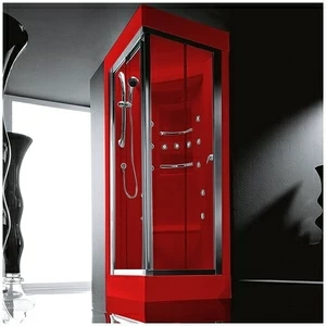 Душевая кабина Gruppo treesse Acquazzurra 90 STI-B7586D-K белая с гидромассажем угловая правая