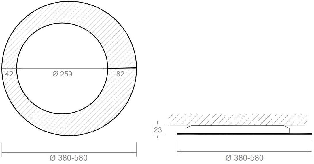 ENGI Настенный светильник / потолочный светильник из листового металла sun-id-1466340 - Вид №6