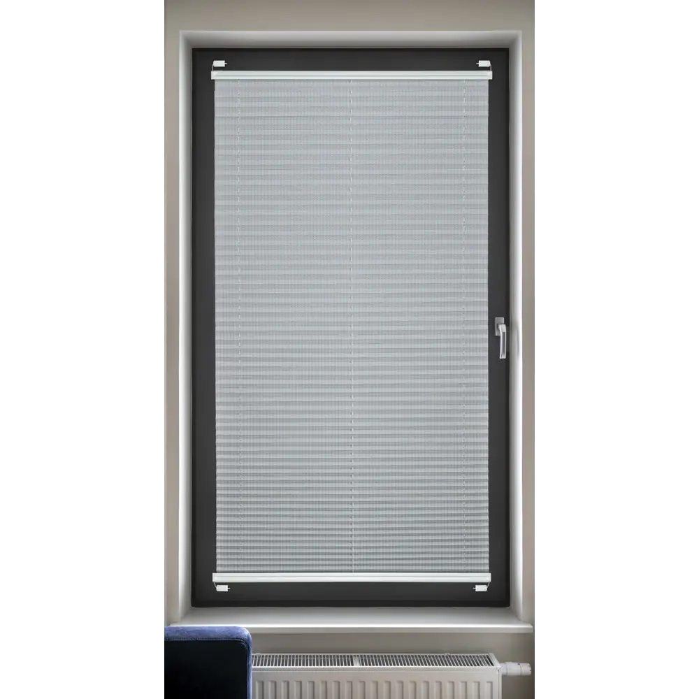 Штора плиссе 65x170 см жаккард серая 89411375 STLM-2212174 Santreyd  - Вид №9