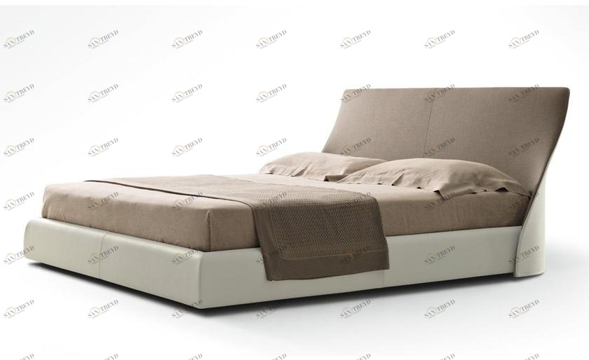 Giorgetti Двуспальная кровать со съемным покрытием sun-id-1435437