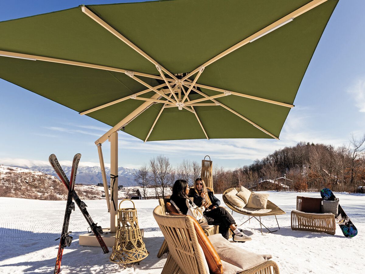 Зонтик с боковым полюсом Ombrellificio Poggesi ONE ARCH-00147591 - Вид №13