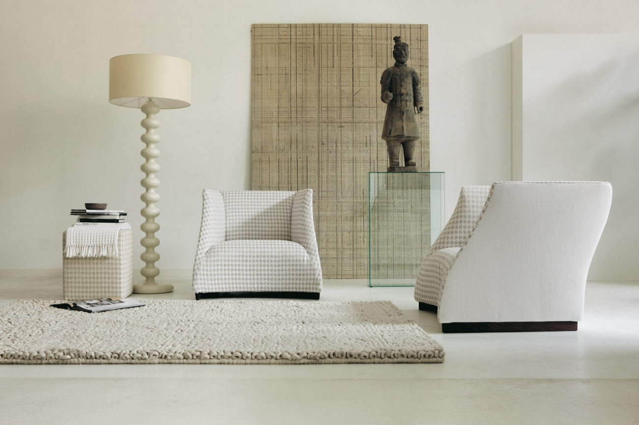 Кресло Vivienne armchair yellow checkerboard PORADA ДИЗАЙНЕРСКИЕ 011582 Желтый  - Вид №7