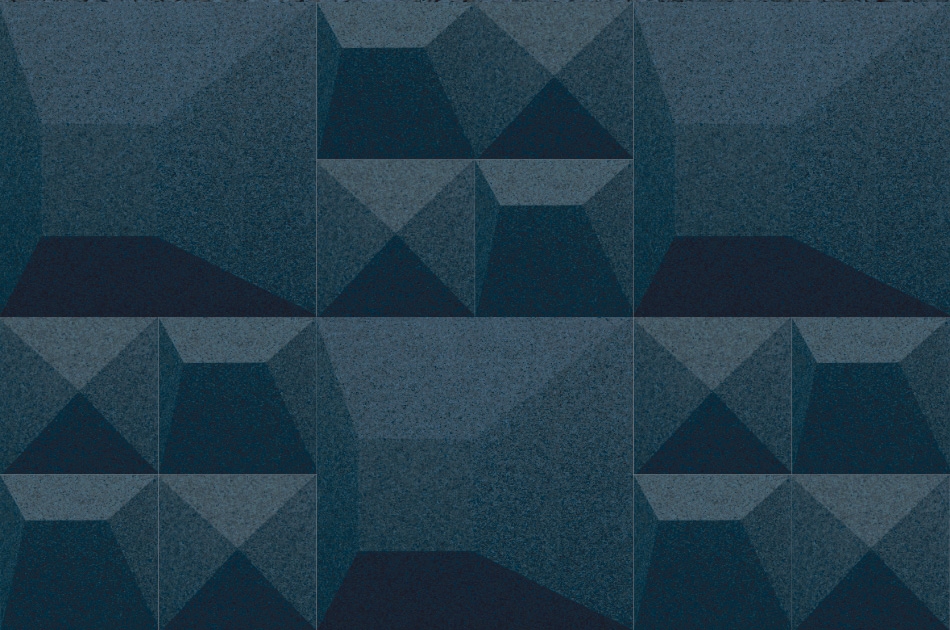 310 111 621 Пробковая 3D-плитка для стен Ramp Bluemoon GRANORTE 3DForms - Вид №1