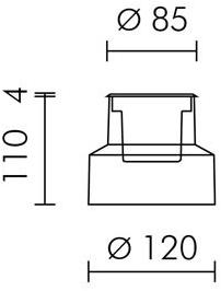 SIMES Светодиодный ступень из литого под давлением алюминия Zip sun-id-1474467 - Вид №8