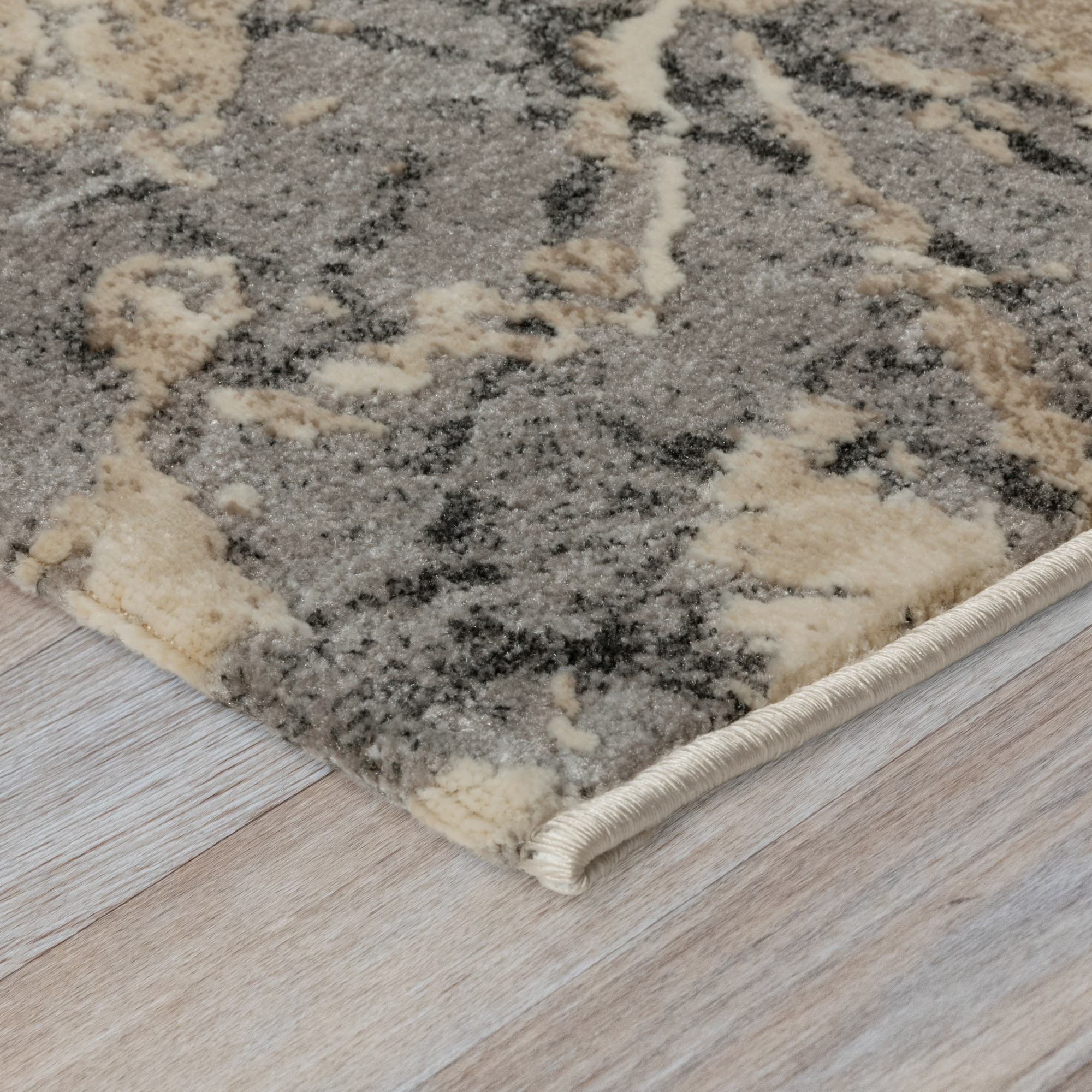 82856200 Ковёр Nika А0083А 120х170 см, цвет кремовый/серый Santreyd  - Вид №1