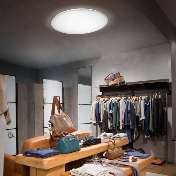 Flos Люминесцентный потолочный светильник непрямого света Architectural collection - muro+soffitto sun-id-1498313 - Вид №2