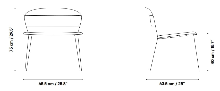 Стул для сада с порошковым покрытием iSimar Седна ARCH-00041567 - Вид №13
