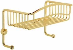 Полка-решетка с крючками MIGLIORE Complementi ML.COM.DO-50.601.DO - золото
