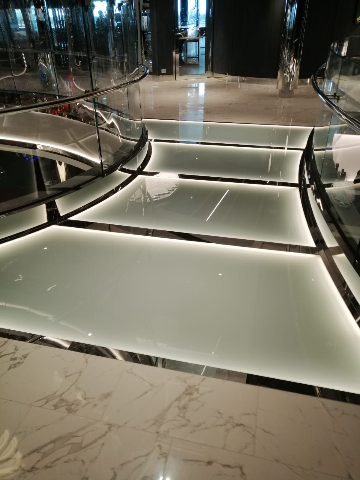 Металлический и стеклянный мост Crestani 2000 LINK ARCH-00073416 - Вид №1