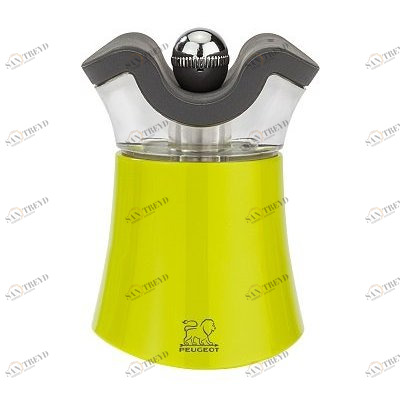 Мельница для перца и солонка 2-в-1 акриловые зеленые 8 см Pep's PEUGEOT ДИЗАЙНЕРСКИЕ 00-3951991 Зеленый 