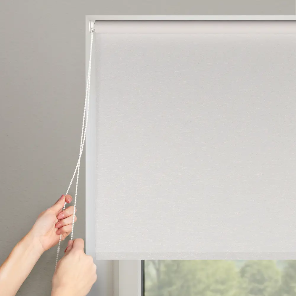 Штора рулонная Shine 140x175 см белая PRAKTO STLM-2058641 - Вид №5