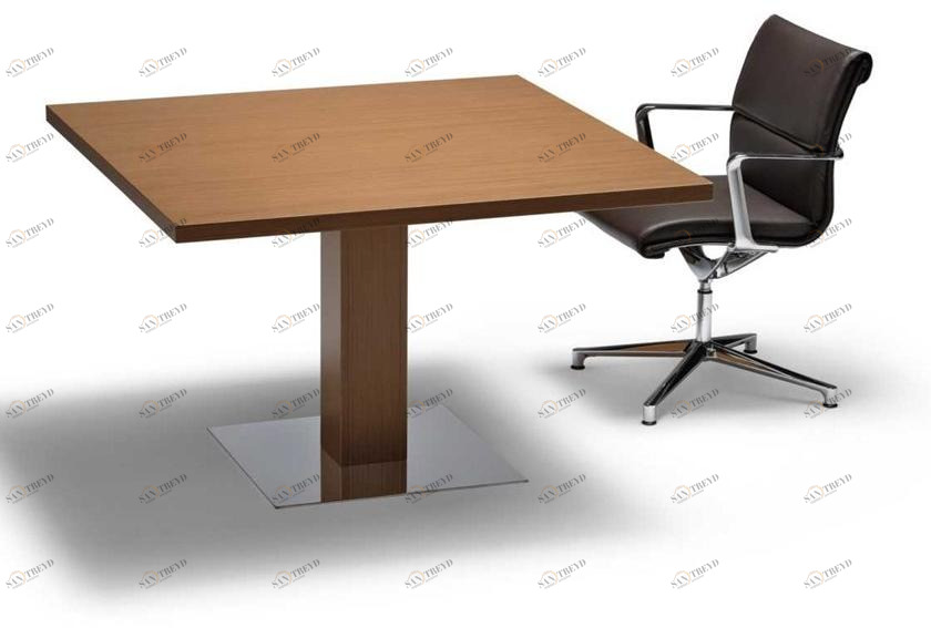 Bralco Квадратный стол для переговоров из ореха Arche sun-id-1377722