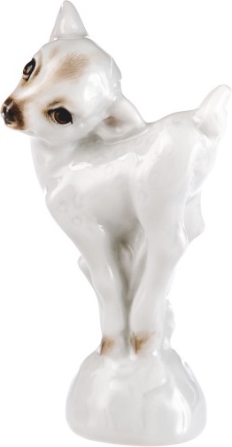 10634210 Meissen Фигурка 7см "Олененок" Фарфор 