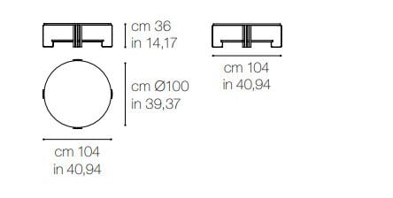 Круглый журнальный столик Grilli Джаз ARCH-00144414 - Вид №2