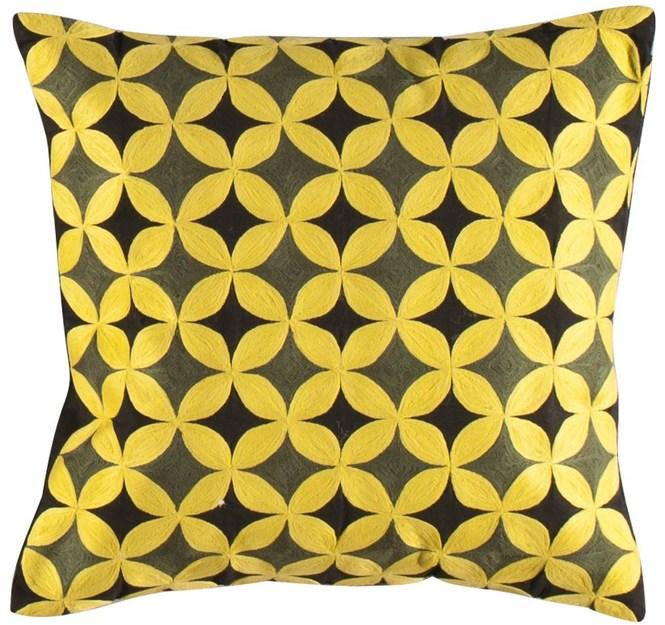 Toulemonde Bochart Подушка из шерсти с квадратным мотивом Cuscini sun-id-1427944 - Вид №2