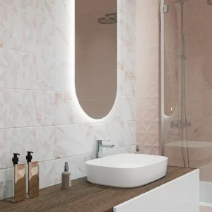 Настенная плитка KREAFORTA Mersey Flame Mix 20x40 см 1.62 м² матовая цвет разноцветный