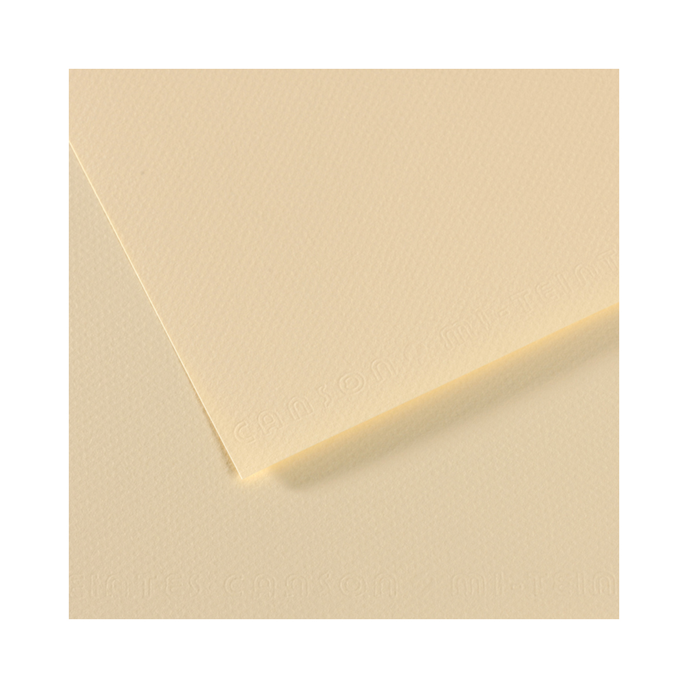 200321274 Бумага для пастели Mi-Teintes 160 г/м2 50 х 65 см лист №101 бледно-желтый Canson 