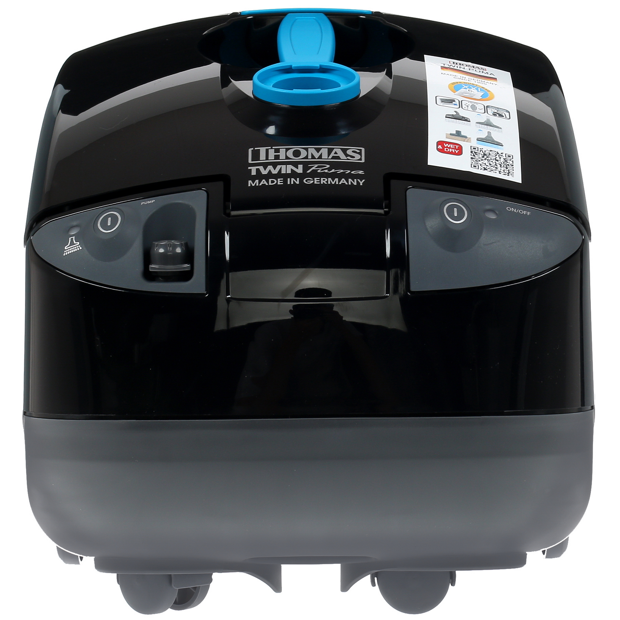 1366382 Пылесос Thomas Twin Puma черный STDN-0017444 - Вид №1