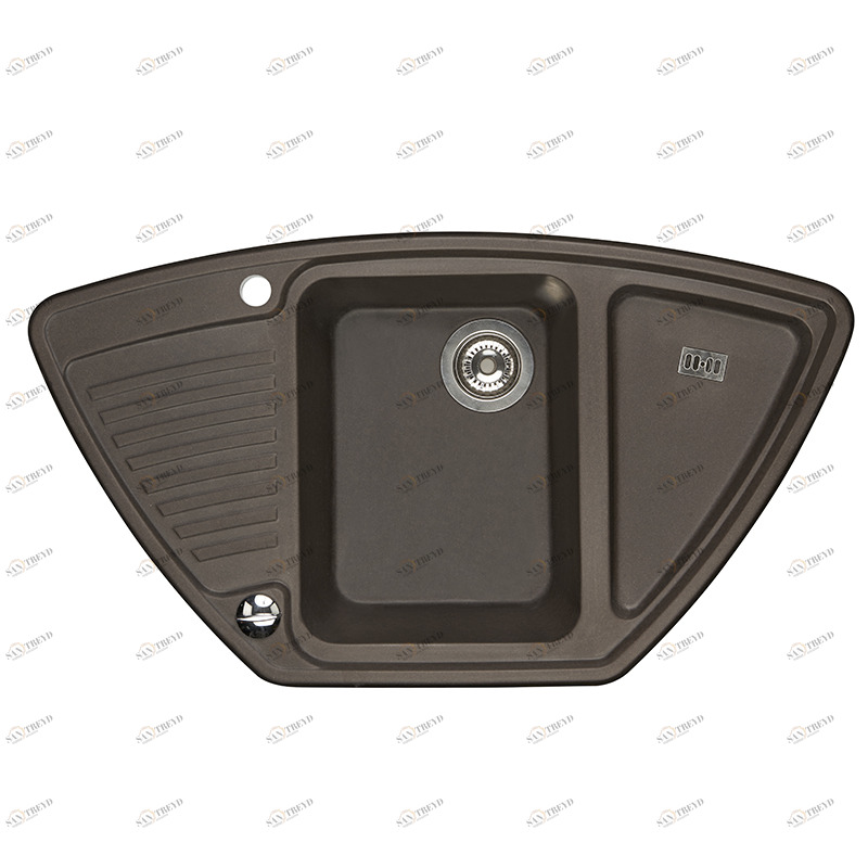 1A715032LR280 Мойка кухонная прямоугольная AQUATON ЛОРИЯ