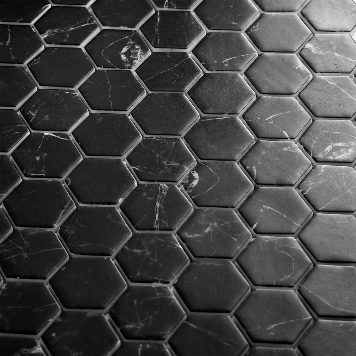 Supreme HEX MARQUINA: Элегантность черного мрамора STP-ST634 INCOLOR - Вид №1