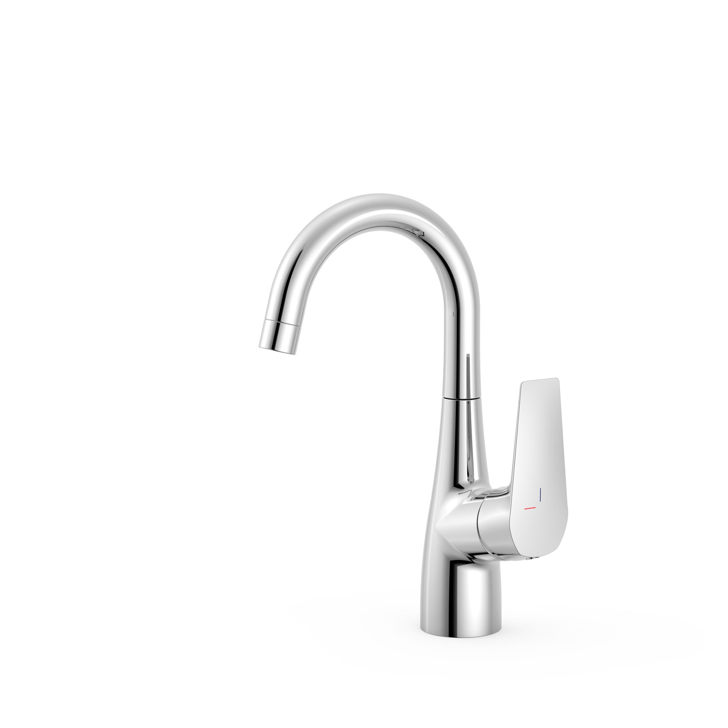 Смеситель для умывальника CANIGÓ PLUS с одной ручкой и боковым рычагом-21830802 TRES Canigo