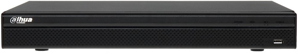 DHI-NVR4216-16P-4KS2/L_LI32111CT00 16-канальный ip-видеорегистратор с poe, входящий поток до 128мбит/с, сжатие: h.265+ h.265 h.264+ h.264, разрешение записи до 8мп, накопители: 2 sata iii до 8тбайт, воспроизведение: 16кн@720p видеовыходы: 1 hdmi 1 vga, cе Santreyd  - Вид №1