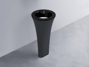 AMLA45-N+AMPILT-TL+AMCOLT-BA Раковина Amedeo Tondo отдельностоящая cielo Enjoy + Amedeo