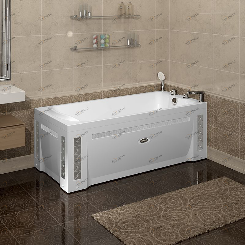 Ванна акриловая "ЛАРЕДО 160х70", рама-подставка Radomir 1-01-0-0-1-028