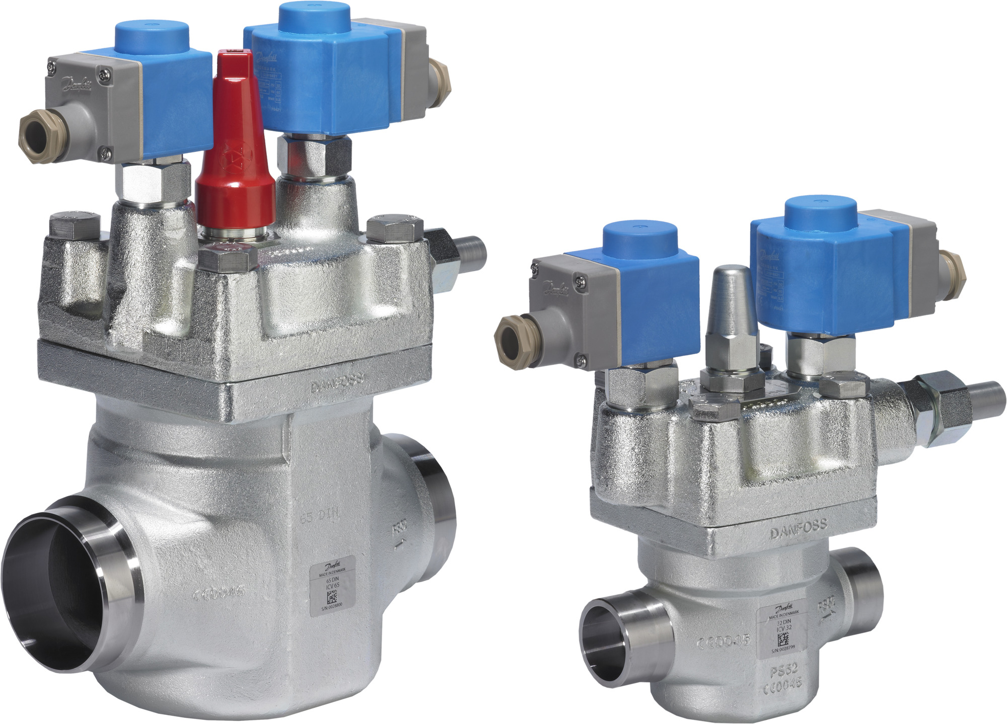 Danfoss ICLX — двухступенчатые клапаны ICLX 65 (D 65) Клапан соленоидный 027H6040  - Вид №12