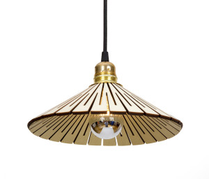 Деревянный светодиодный подвесной светильник