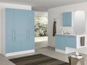 BMT Постирочный шкаф с раковиной для стиральной машины Double