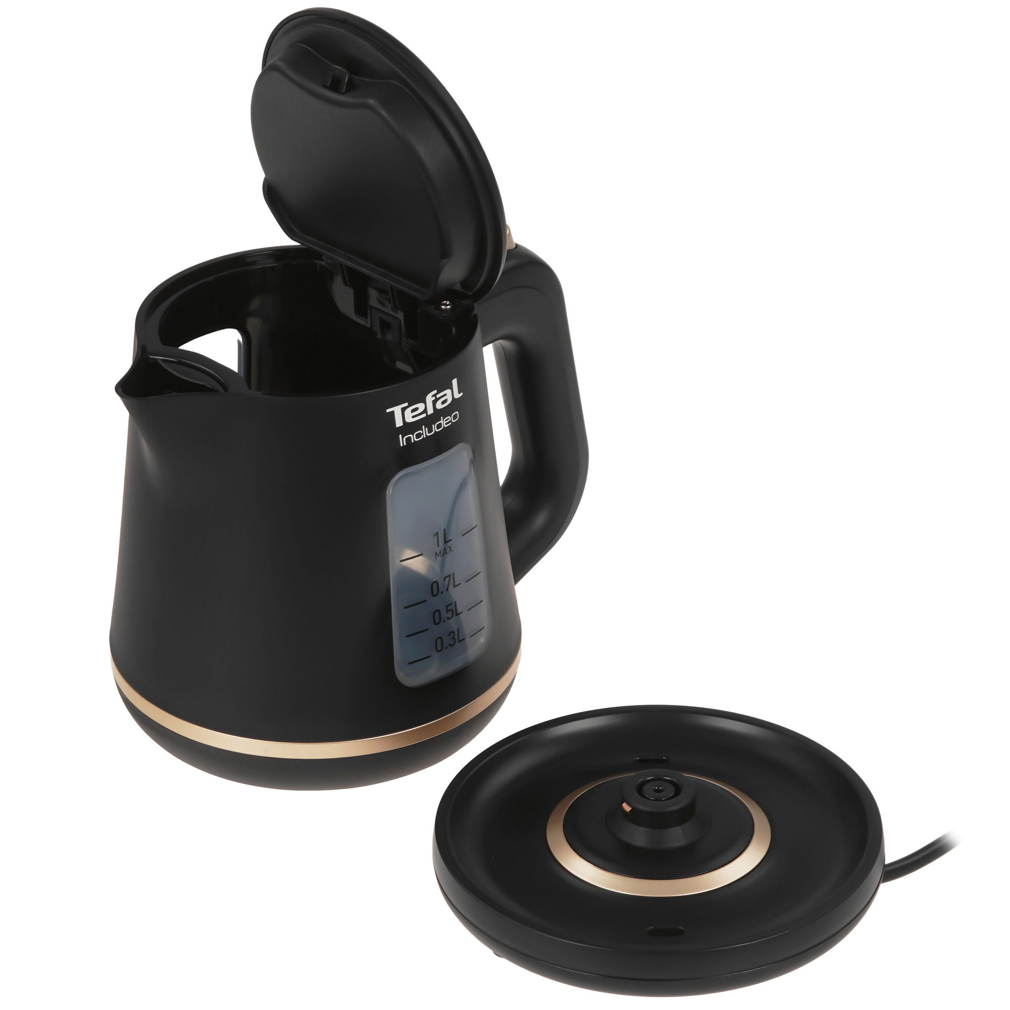 5477905 Электрочайник Tefal Includeo KI533811 черный STDN-0005512 - Вид №4