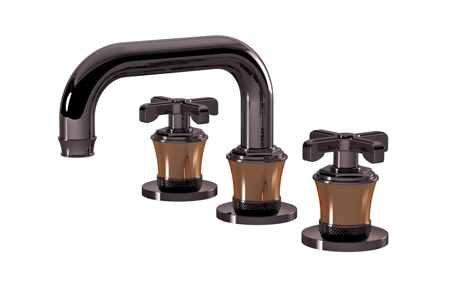 E-11610-R3RG-C20B-OX Смеситель для умывальника на 3 отвертия GRAFF Vignola