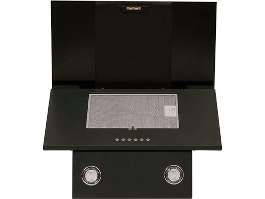 1138241 Вытяжка наклонная ELIKOR Рубин S4 50П-700-Э4Д черный/черный STDN-0036641 - Вид №1